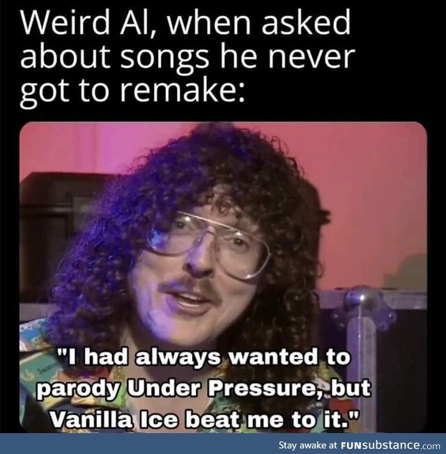 Weird Al is a savage