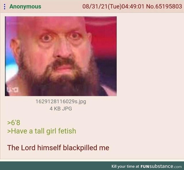 Pff only 6'8 what a manlet