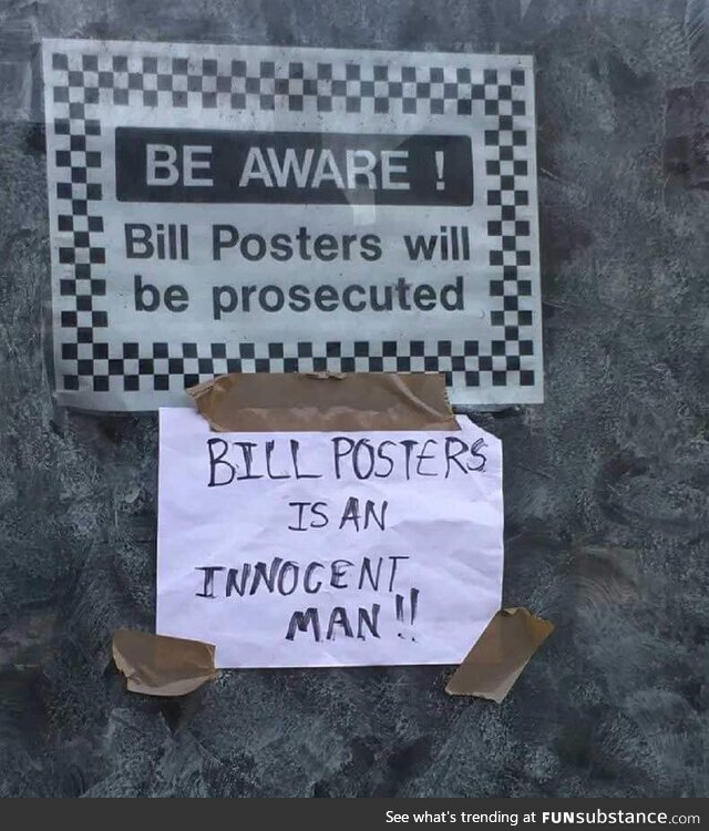 Leave Bill alone!