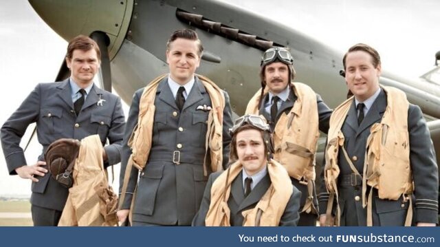 Brave pilots who shot down 500 German planes in the Battle of Britain