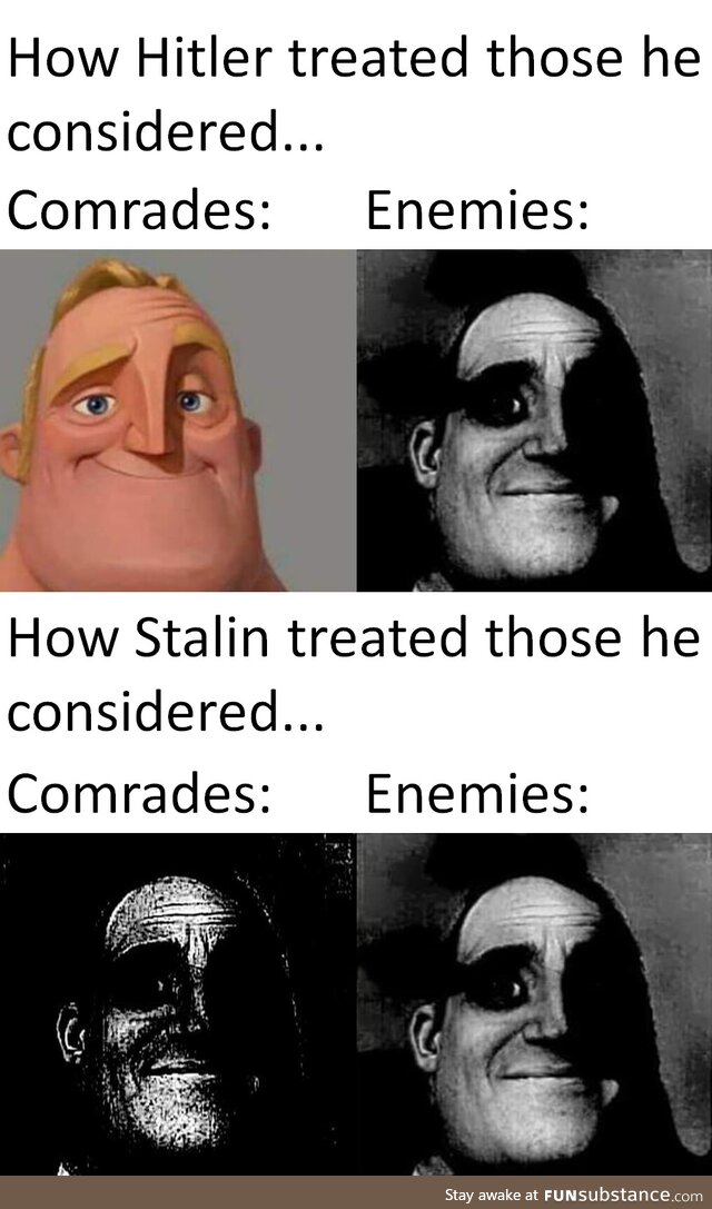 Change my mind - Stalin was way worse than Hitler