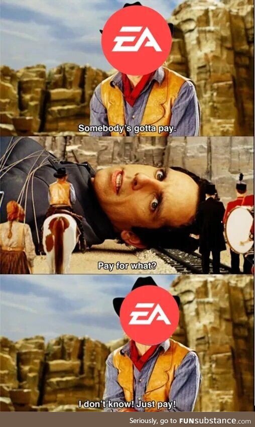 I'm looking at you EA