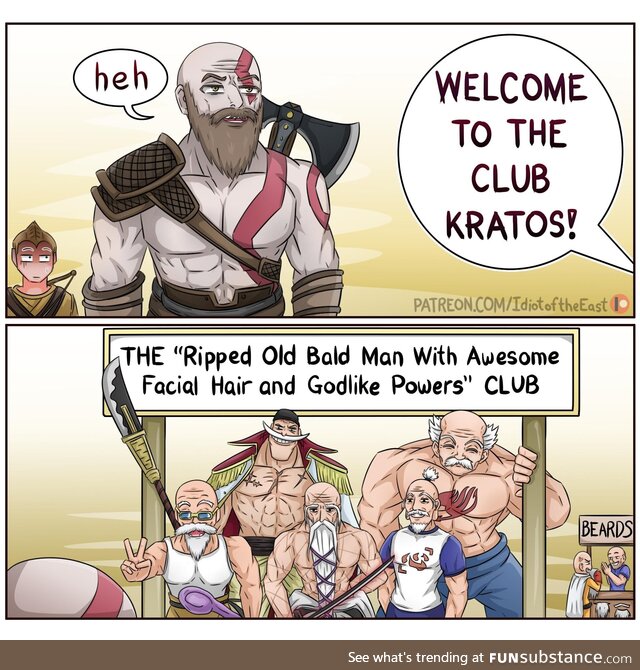 No wonder Kratos is overpowered