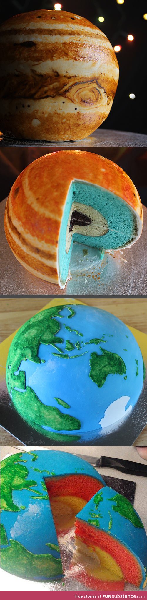 Planet cakes