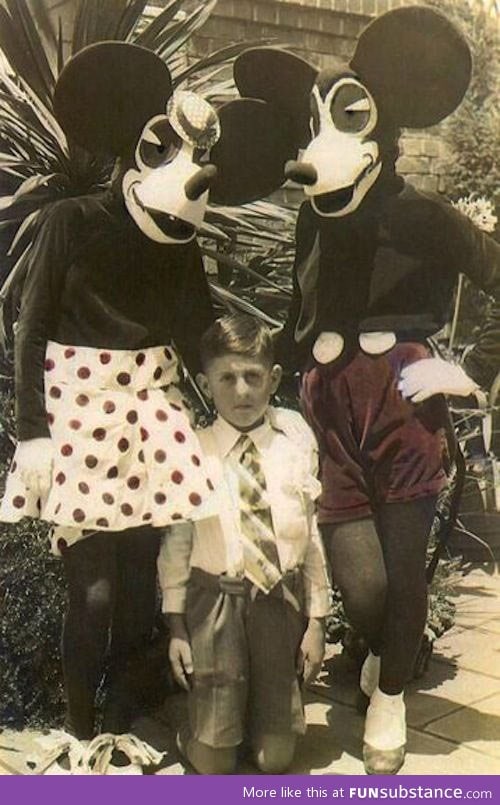 Disney used to be a scary place