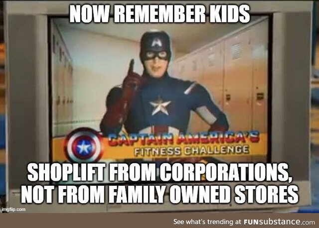 Stealing from corporations is morally correct