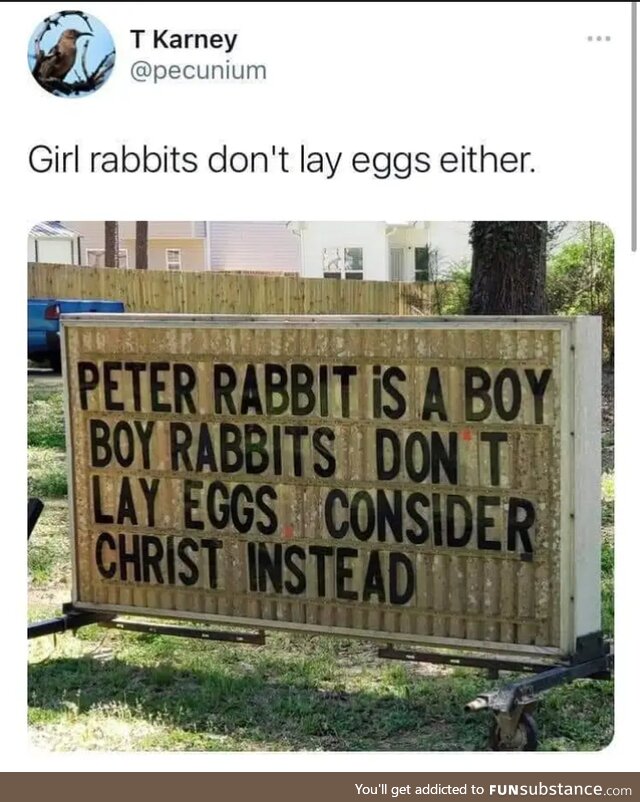 Easter Bunny Controversy