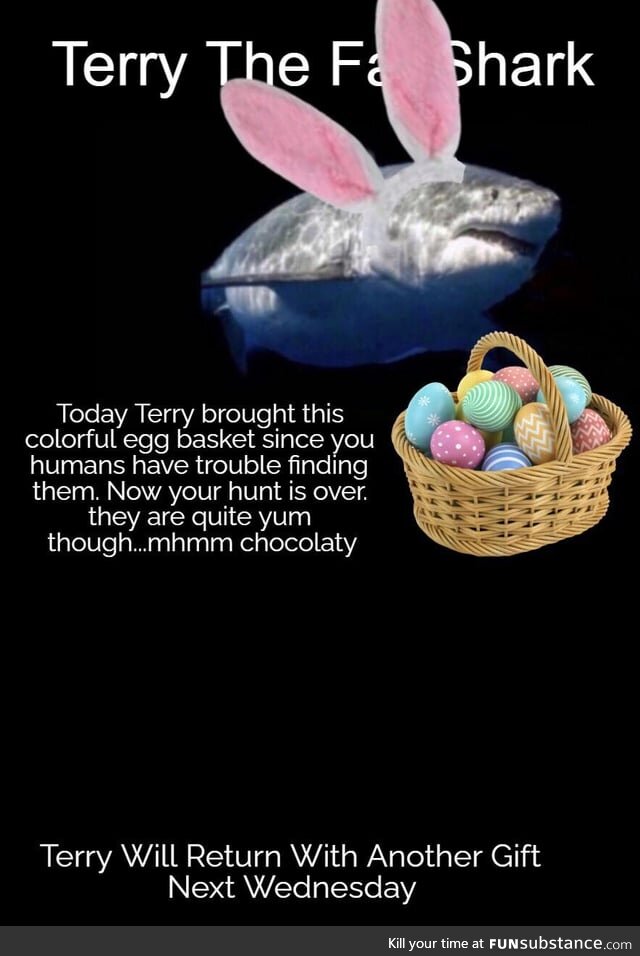 Easter's not Over for Terry