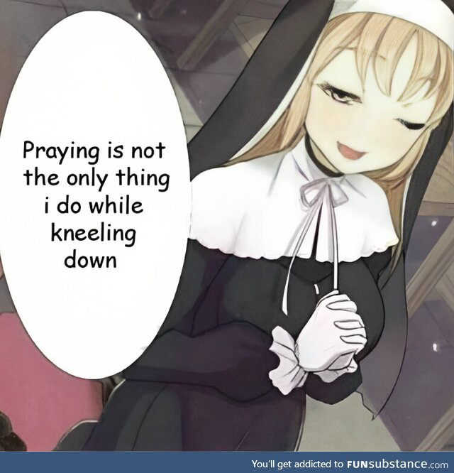 She also help the sinners like us of course