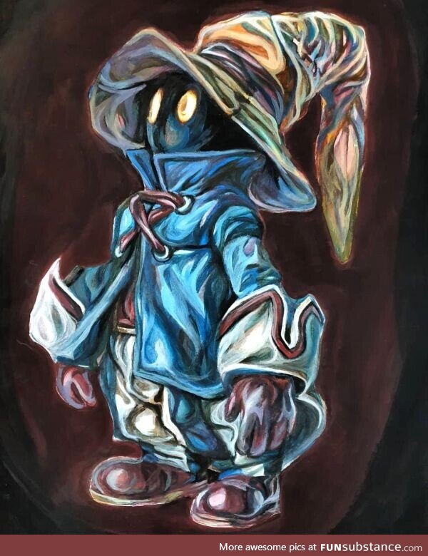 'Vivi', 2021, painted by me in acrylics