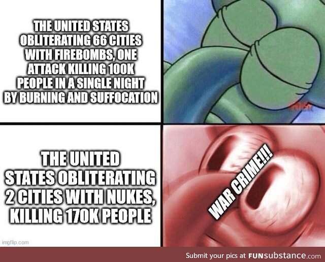 When it comes to destruction, Hiroshima isn't even in the top 15