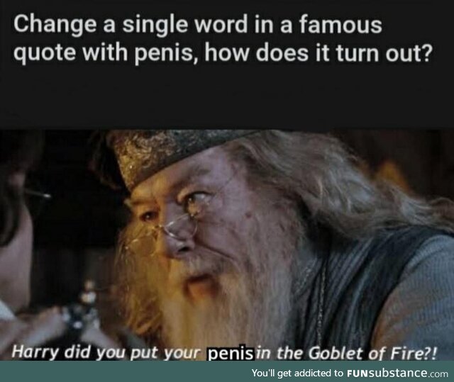 You're acting rather suspicious Potter