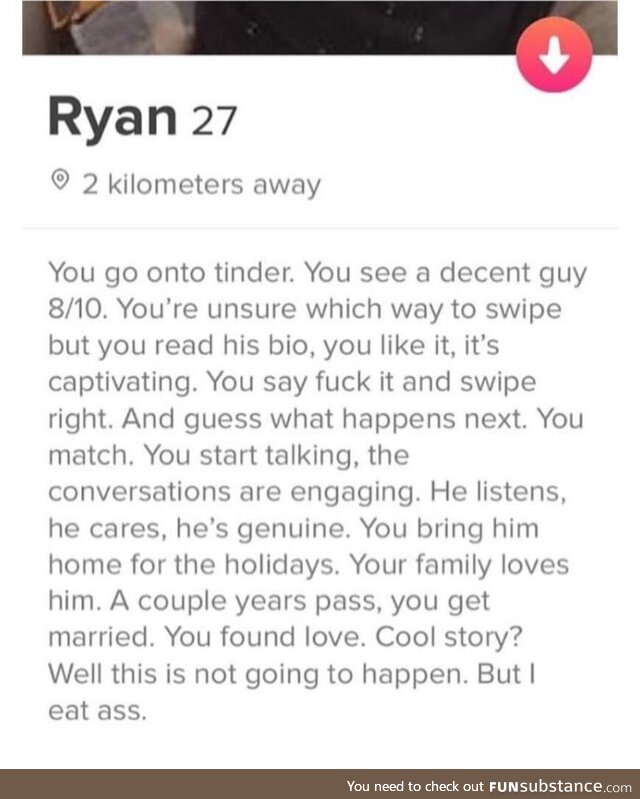That took a turn Ryan
