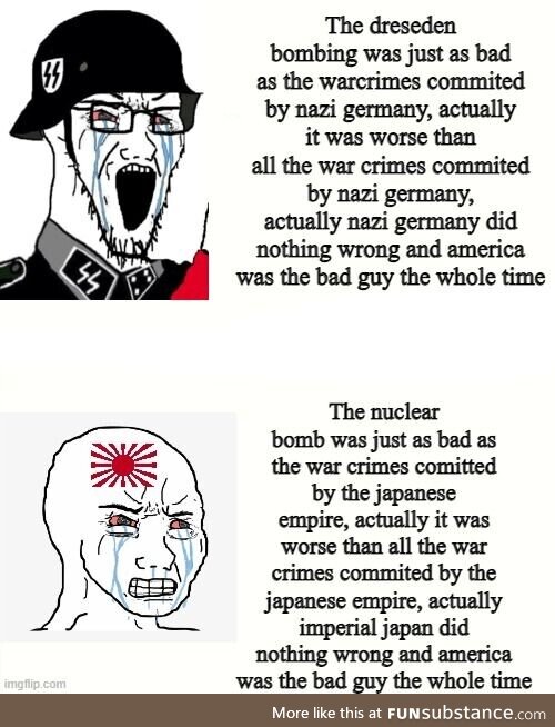 Not a history meme but the nazi apologia on this sub is getting out of hand