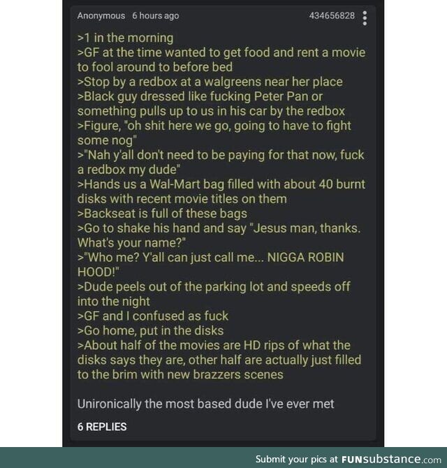 Anon met Robin Hood