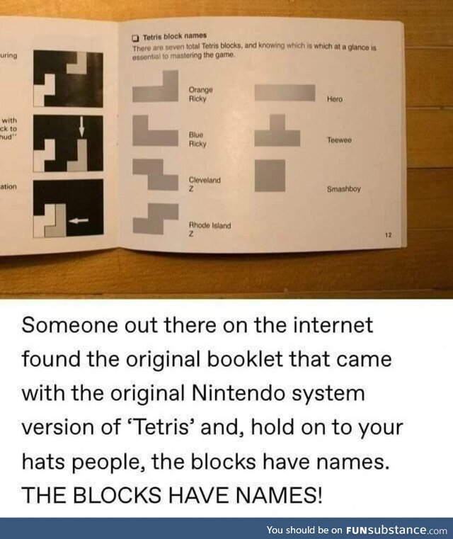 Tetris lore
