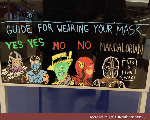 May the mask be with you