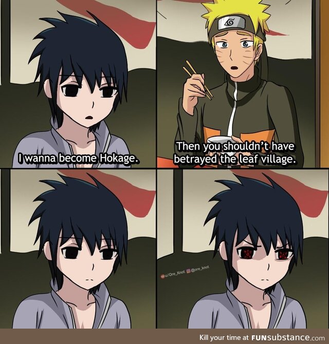 Sasuke’s Decisions