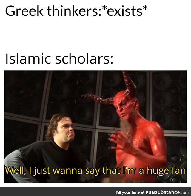 Plato and Aristotle were all the rage in caliphate