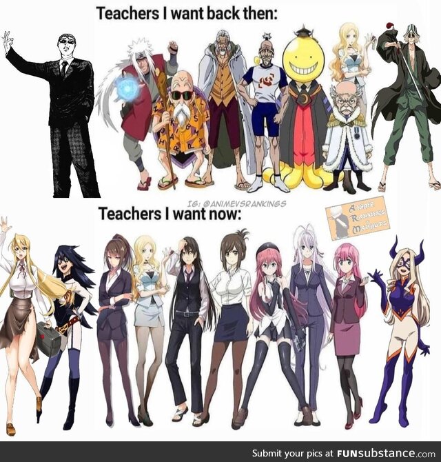 Anime teachers