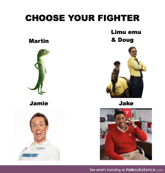 Personally I can't choose