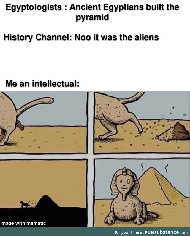 The real reason for the pyramids
