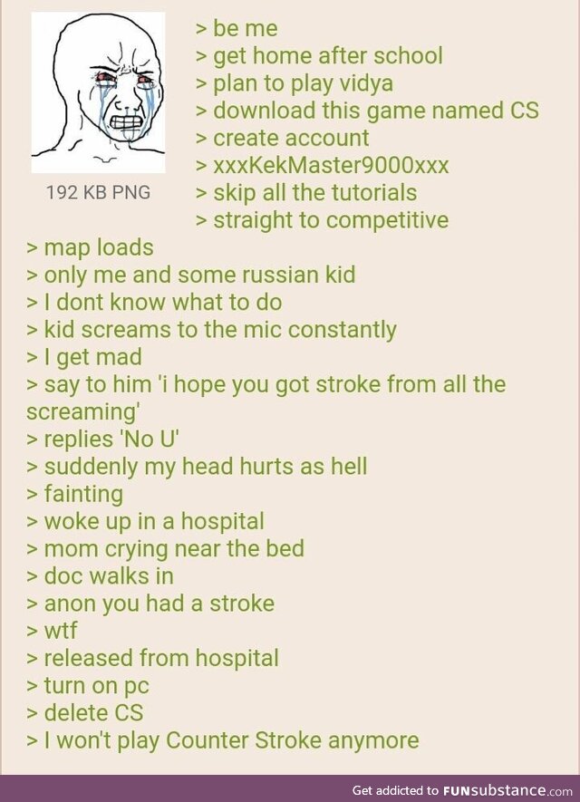 Anon plays CS