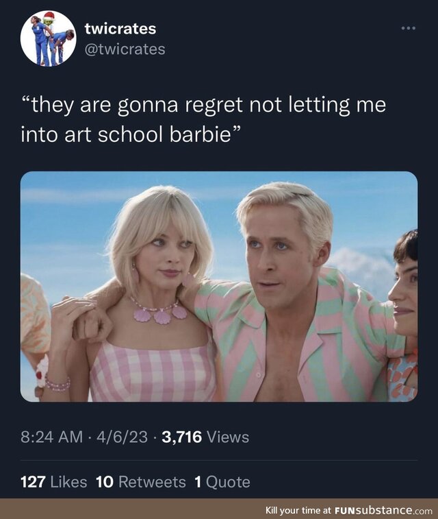 It’s a Barbie world out there