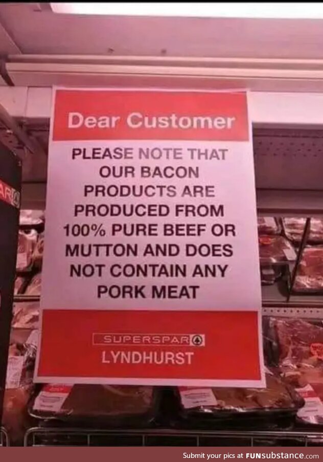 But is it still bacon?