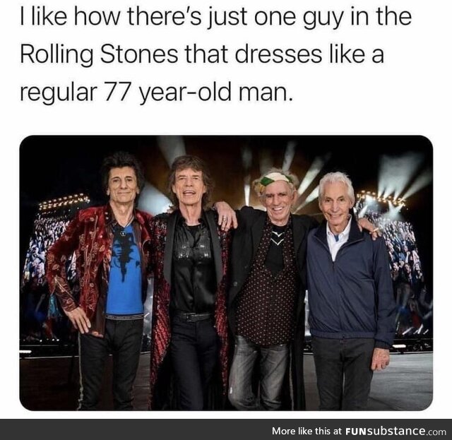 Regular 77 year-old man