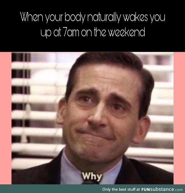 This happened to me the past 3 weekends … I hate it here lol