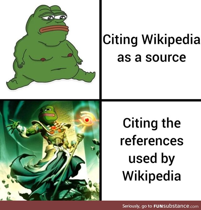 This meme is a registered trademark of the Wikimedia Foundation, Inc