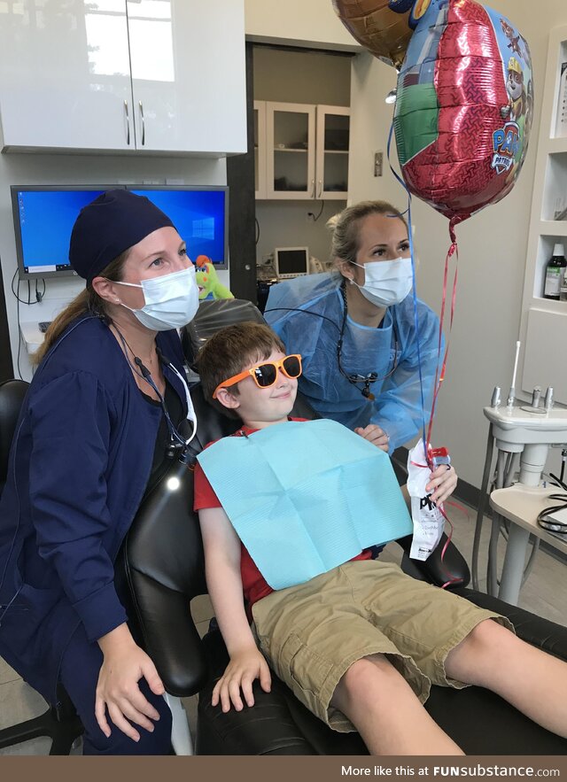 My little brother decided to celebrate his 8th birthday at his favorite place - the