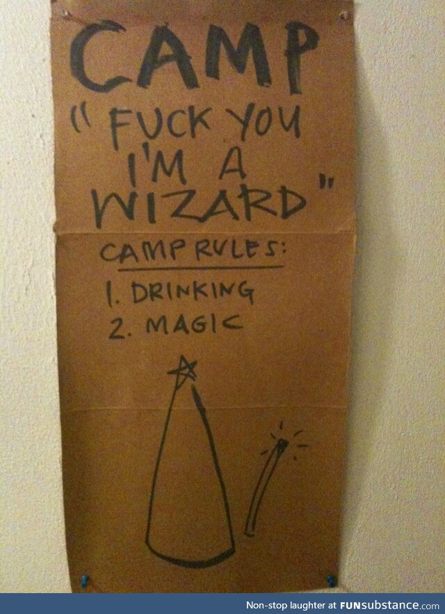 Camp rules