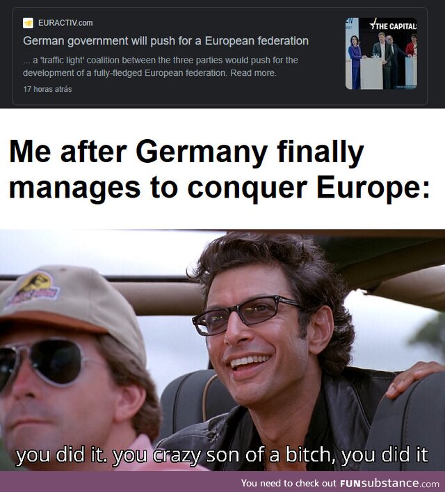 Its not how we expected it to be, but still good job Germany