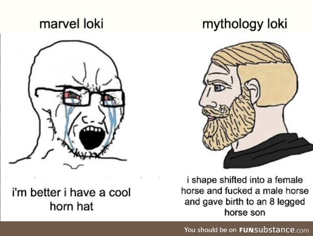 Mythology loki is better than all of us