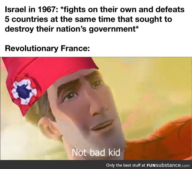In the War of the First Coalition Revolutionary France fought and defeated 10 European