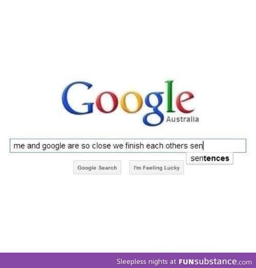 Google and I <3