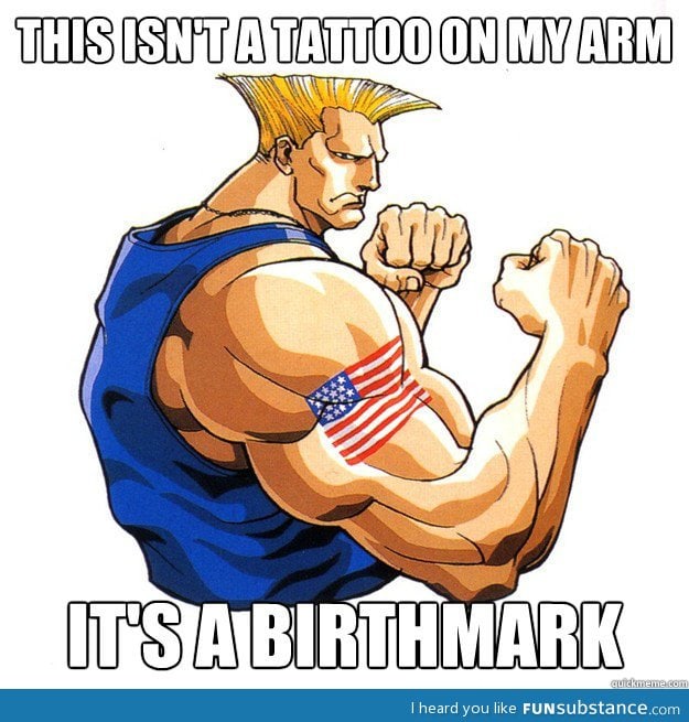 Guile, a real american hero