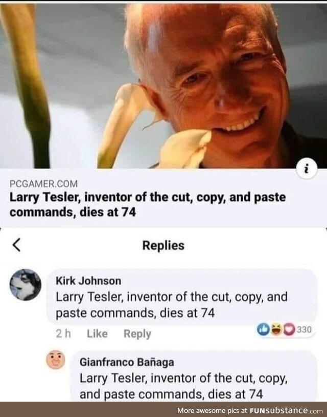 Larry Tesler, inventor of the cut, copy, and paste commands, dies at 74