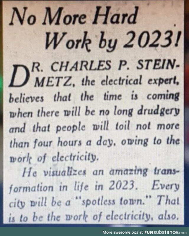Oh, 1923. You had such high hopes for us.