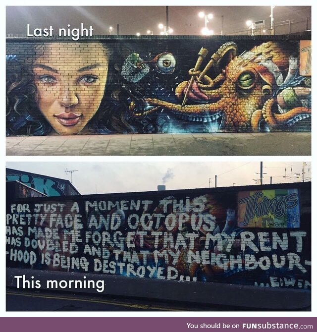 Graffiti in east London