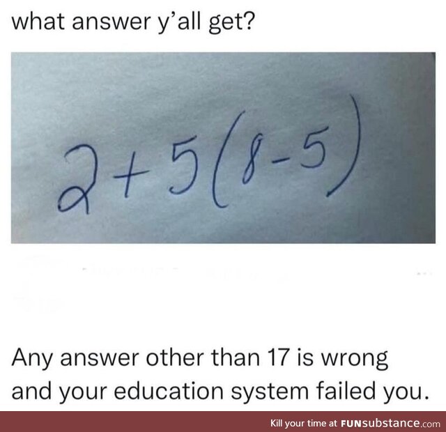 What answer did you get?