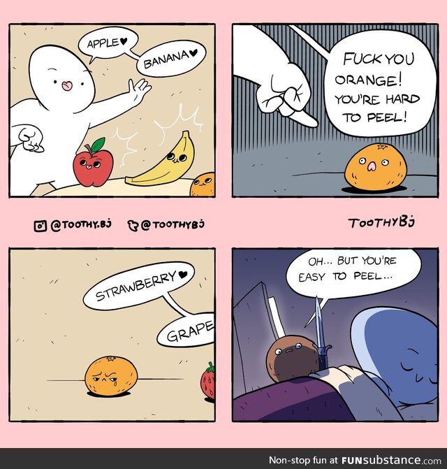 Apples to Oranges