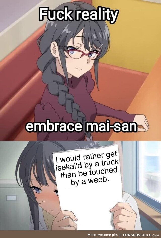 Mai-san disagrees