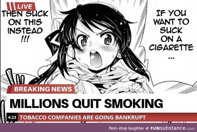 Tobacco industries hate her