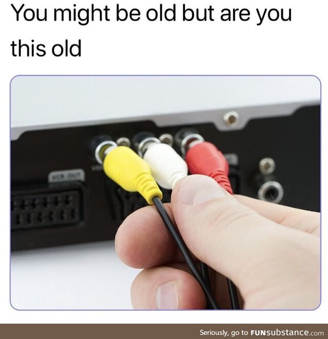 You might be old but are you this old