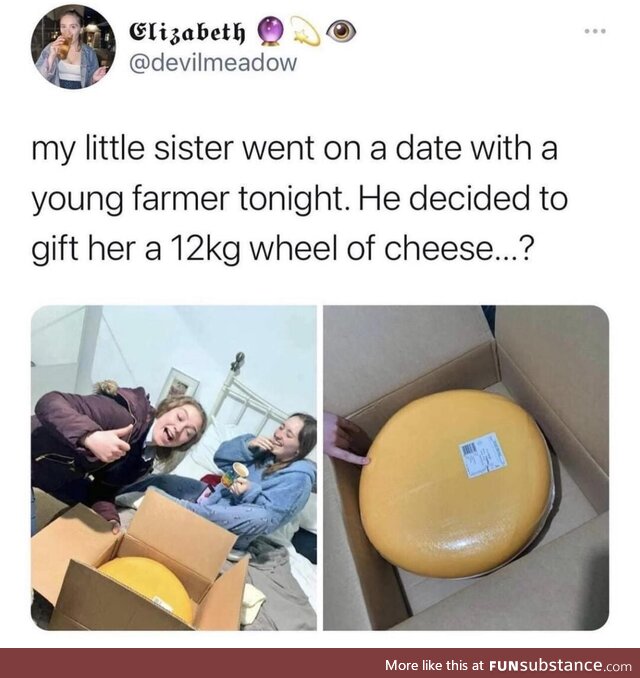 12kg cheese