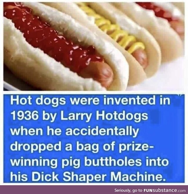 The true story of the invention of the hotdog