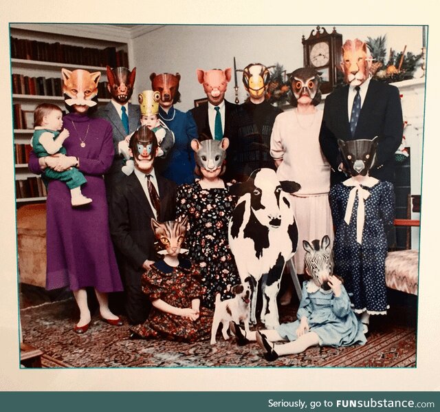 Weird Wednesday - Wholesome Family Portrait